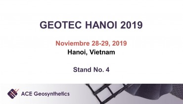 ¡Visita a ACE Geosynthetics en GEOTEC HANOI 2019 en Vietnam!