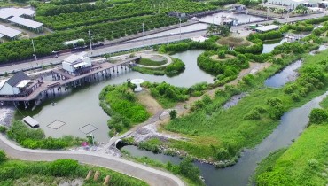 Le cas de la réutilisation d'étangs à poissons inutilisés en un parc de démonstration de réseau intelligent, Pingtung, Taiwan