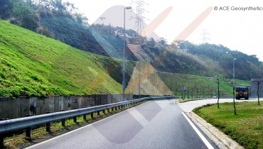Projet de réhabilitation de pentes après détérioration, Taïwan Projet de réhabilitation de pentes après détérioration, Taïwan