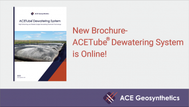 New Brochure- ACETube® Dewatering System is Online!