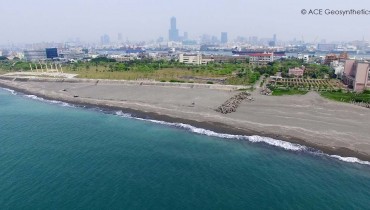 Beach Nourishment, Qijin Windmill Park, Kaohsiung, Taiwan