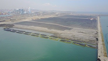 Use Giant Geotextile Tube for Temporary Cofferdam Reclamation at Harbor Use Giant Geotextile Tube for Temporary Cofferdam Reclamation at Harbor