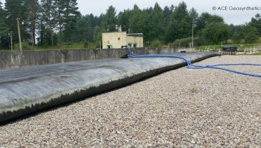 Tách nước trong bùn tại nhà máy xử lý nước thải, Litva